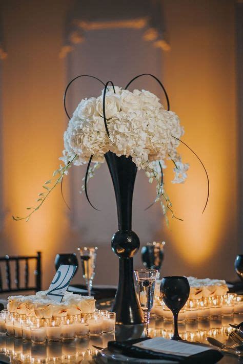 black centerpieces ideas